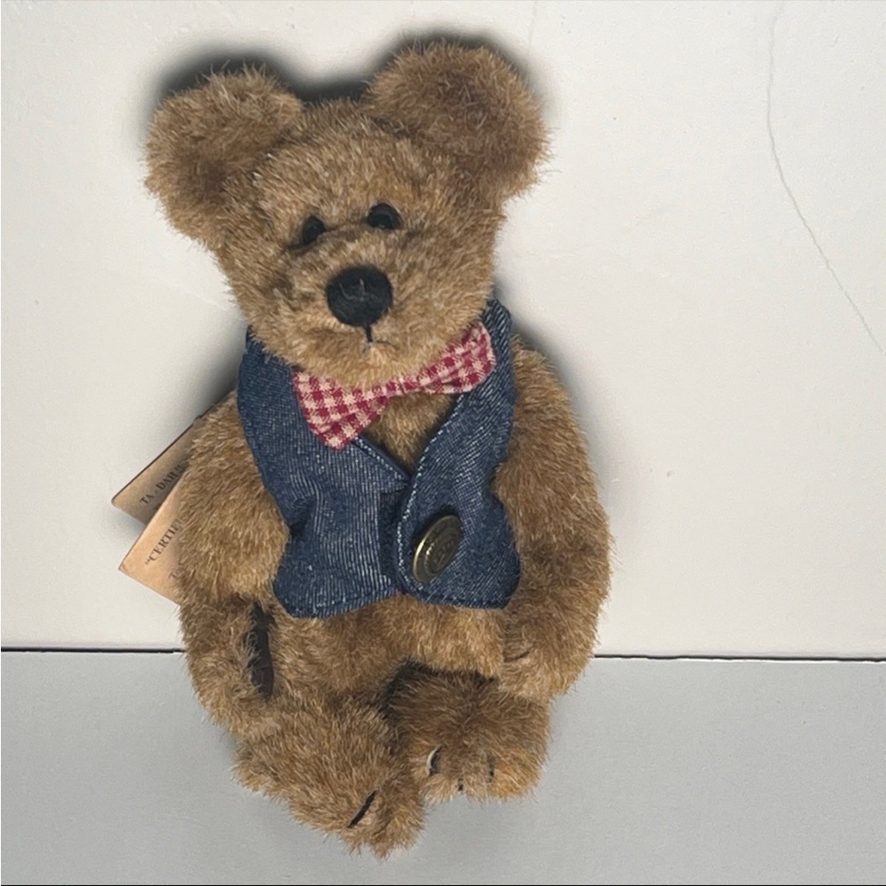 Boyds Bears Raeburn 7" 1997 Retired Fully Jointed Plush Bear With Tags - Picture 7 of 8